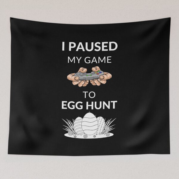 Item preview, i paused my game to egg hunt designed and sold by madraso.