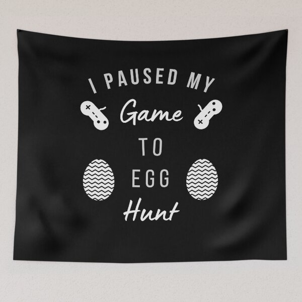 Item preview, i paused my game to egg hunt designed and sold by madraso.