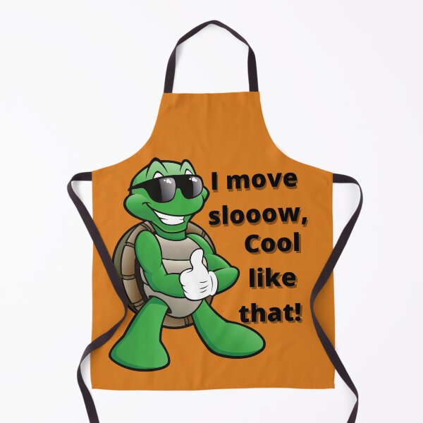 Item preview, I move slow, cause I am cool like that! Green Cool Turtle designed and sold by Victornewyork.
