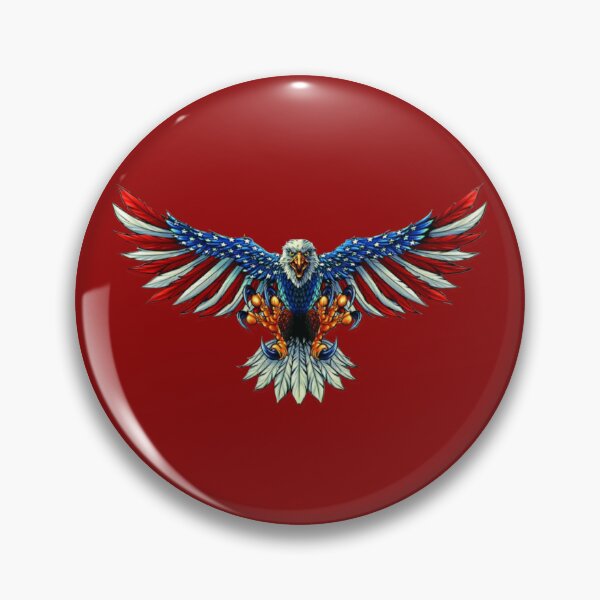 Item preview,  American Eagle Covered in American Flag designed and sold by Rowena Jones.