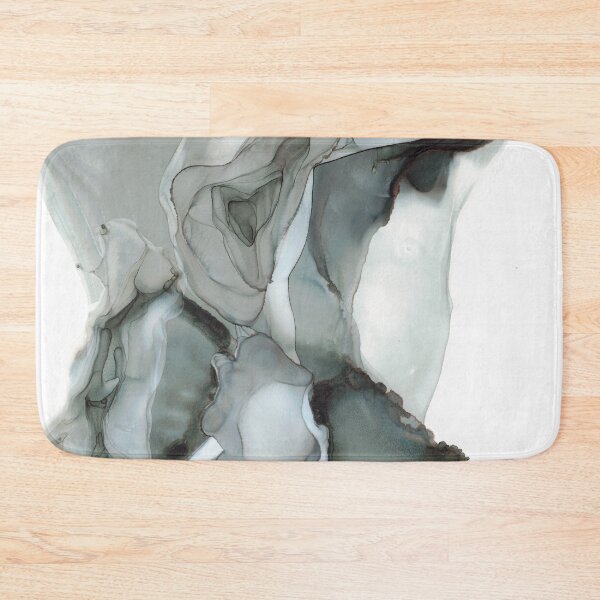Item preview, Charcoal Smoke Abstract 32622 Alcohol Ink  Modern Painting by Herzart designed and sold by herzart.