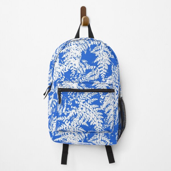 Item preview, Hawaiian Palapalai Fern Impressions-royal blue designed and sold by Linda Maliuana.