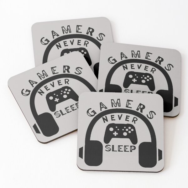 Item preview, Gamers Never Sleep designed and sold by SimplyByNatasha.
