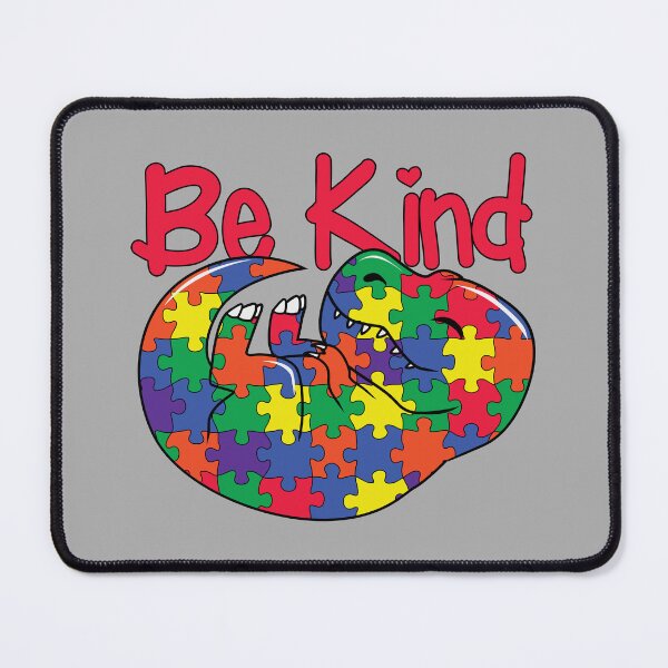 Item preview, Be Kind Autism Awareness Dinosaur Baby designed and sold by GrynszpanDezign.