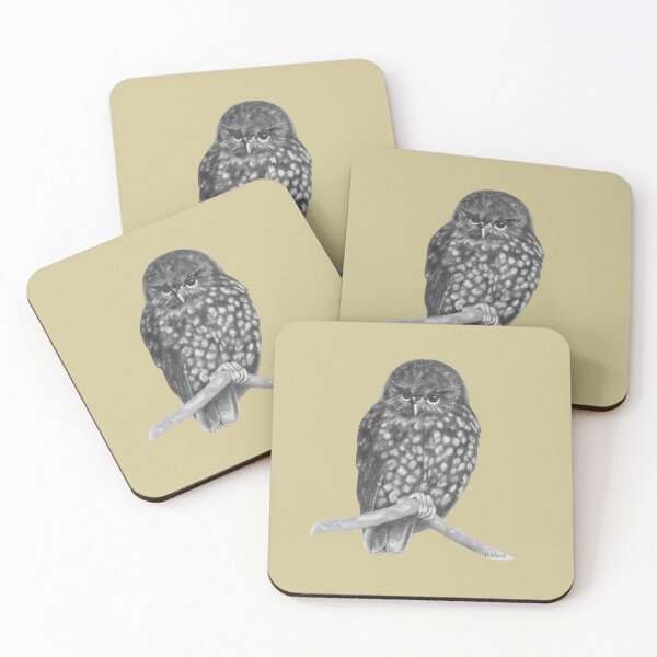 Item preview, Morepork- Ruru- New Zealand Owl   designed and sold by KarenWoodArt.