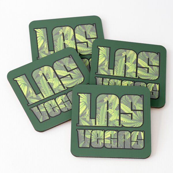 Item preview, Las Vegas Weed Leaves - Marijuana/Pot/420/Cannabis for Stoners and Smokers designed and sold by SteamParliament.