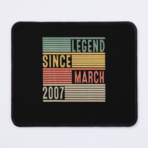 Item preview, 15Th Birthday Gifts Vintage Legend Since March 2007  designed and sold by LisaGerritsen.
