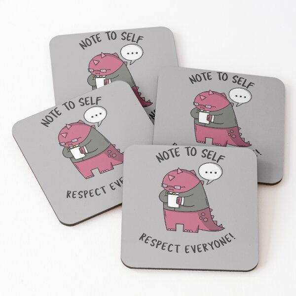Item preview, NOTE TO SELF RESPECT EVERYONE! Tshirt, mugs designed and sold by DoubleDSD.