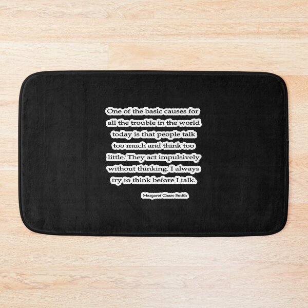 Item preview, Act wo Thinking Margaret Chase designed and sold by TungDecorec.