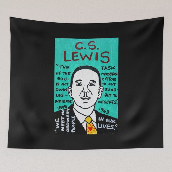 Item preview, CS Lewis Folk Art designed and sold by TungDecorec.