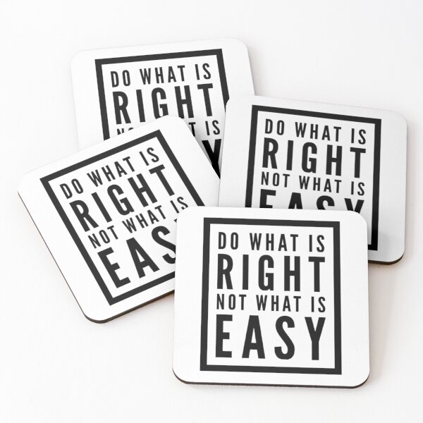 Item preview, Do what is right not what is easy designed and sold by TungDecorec.