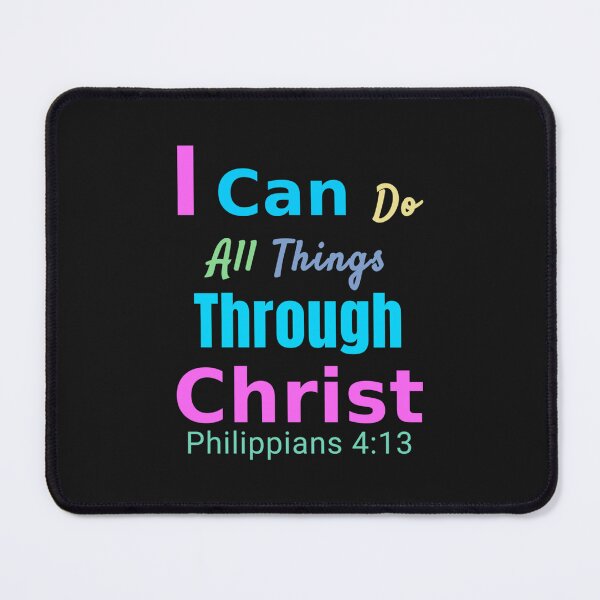 Artikelvorschau, Ich kann alles durch Christus tun Philipper 413 Bibelvers entworfen und verkauft von TungDecorec.