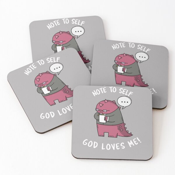 Item preview, Copy of NOTE TO SELF GOD LOVES ME! Tshirt, mugs designed and sold by DoubleDSD.