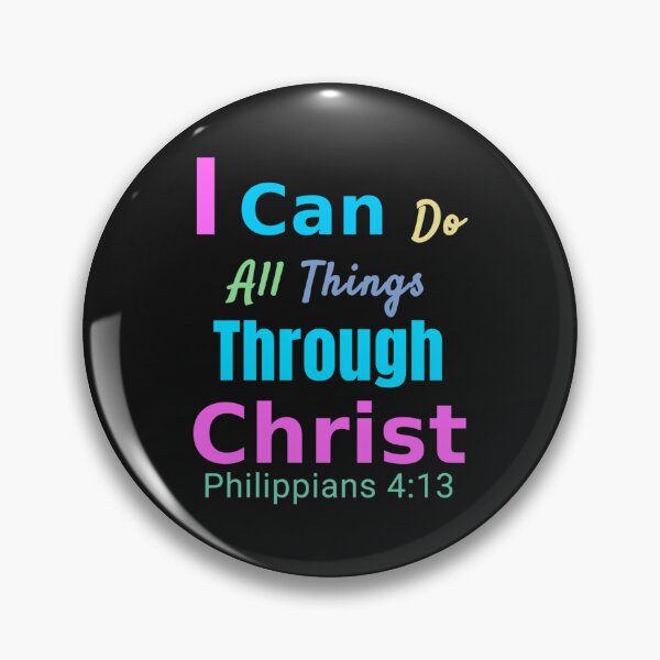 Item preview, I Can Do All Things Through Christ Philippians 413 Bible Verse designed and sold by TungDecorec.