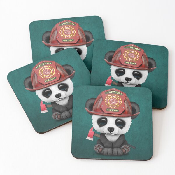 Item preview, Cute Baby Panda Firefighter designed and sold by JeffBartels.
