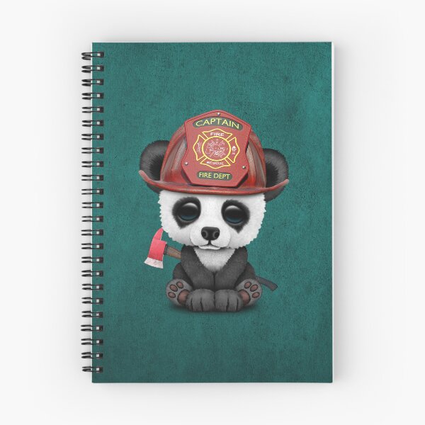 Item preview, Cute Baby Panda Firefighter designed and sold by JeffBartels.
