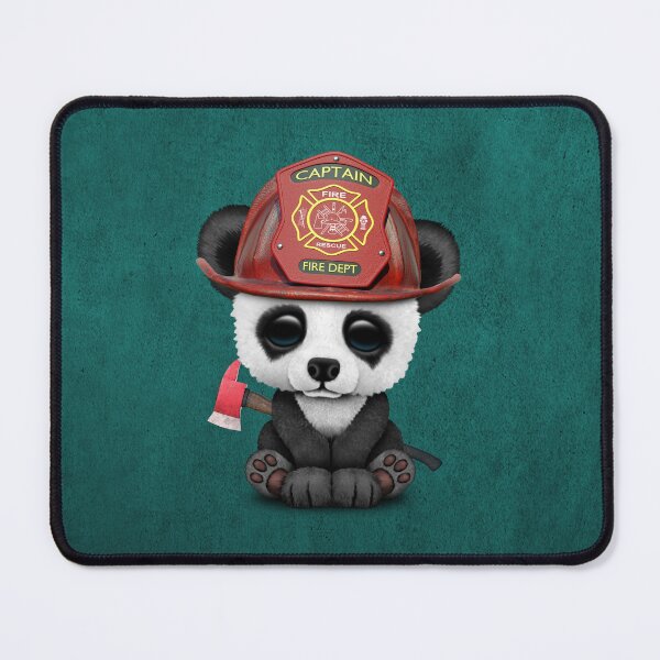 Item preview, Cute Baby Panda Firefighter designed and sold by JeffBartels.