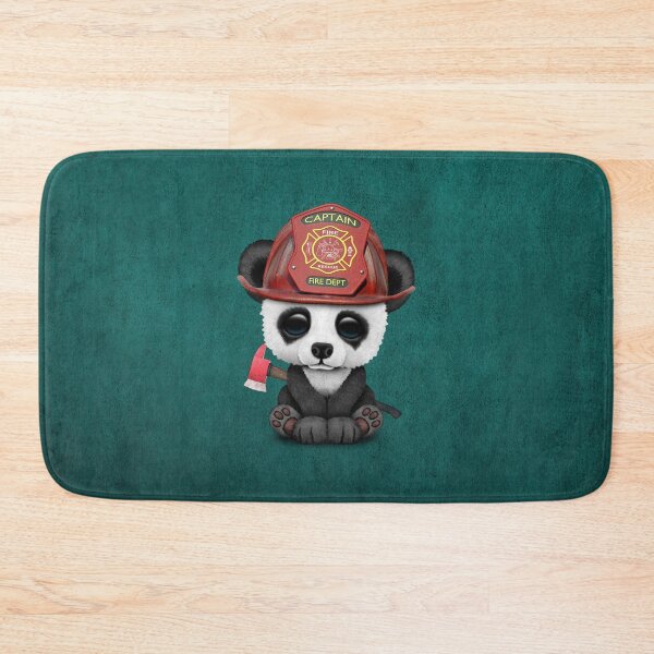 Item preview, Cute Baby Panda Firefighter designed and sold by JeffBartels.