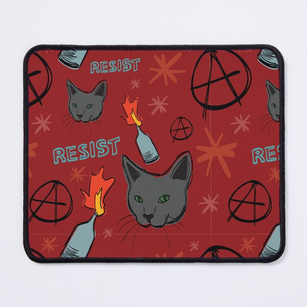 Item preview, Anarchy Cat designed and sold by aNewLeafDesigns.