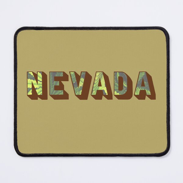 Item preview, Nevada Weed Leaves Shadow Text - Marijuana/Pot/420/Cannabis for Stoners and Smokers designed and sold by SteamParliament.