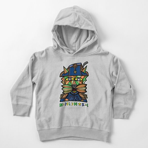 "Napoleon Kat" Toddler Pullover Hoodie