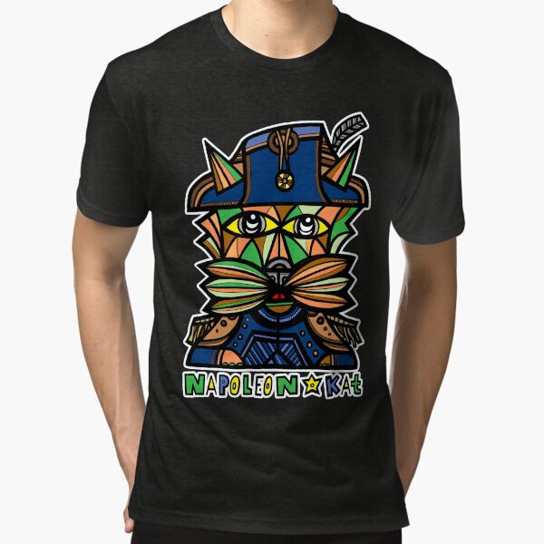 "Napoleon Kat" Tri-blend T-Shirt