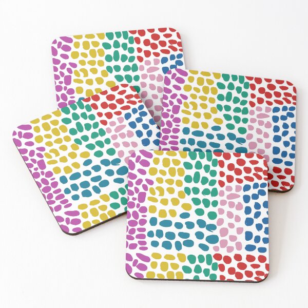 Item preview, Colorful pebbles pattern designed and sold by fanuchi.