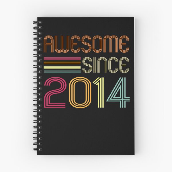 Item preview, Awesome Since 2014 8th Birthday Retro designed and sold by JustBeSplendid.