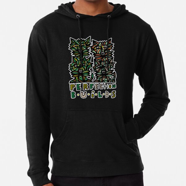 "Perfection Builds" Lightweight Hoodie