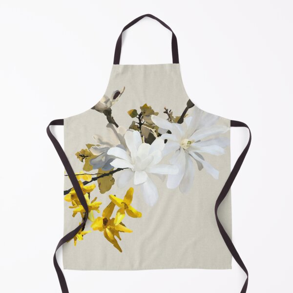 Aperçu de l'œuvre Magnolia, Forsythia et Lierre créée et vendue par S-Warner.