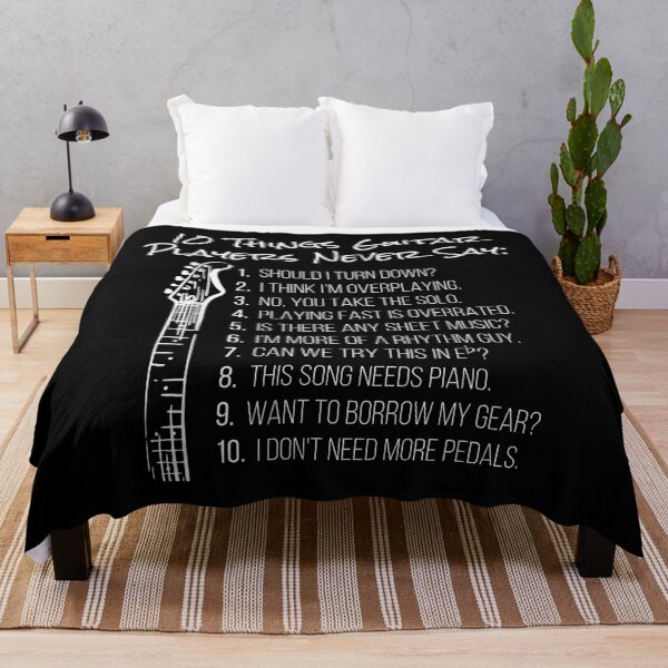 Item preview, 10 Things Guitar Players Never Say  designed and sold by BrennaEirlys.