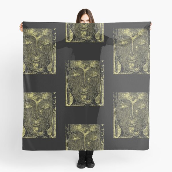 Buddha of Compassion 1 - Design 4 Scarf