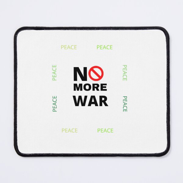 Item preview, No more war essential t-shirt, make peace not war. designed and sold by Lachkarstore.