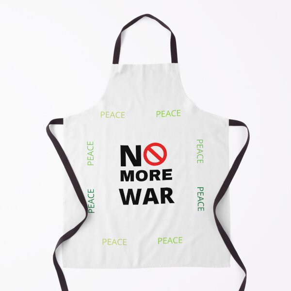 Item preview, No more war essential t-shirt, make peace not war. designed and sold by Lachkarstore.