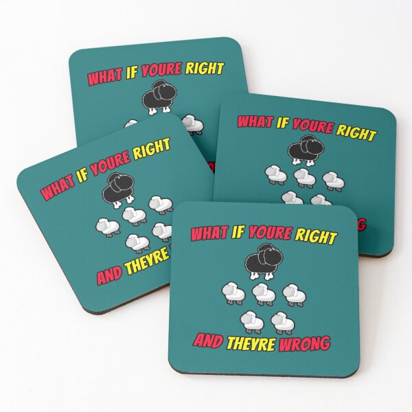 Item preview, What if youre right and theyre wrong (7) designed and sold by jessideanna.