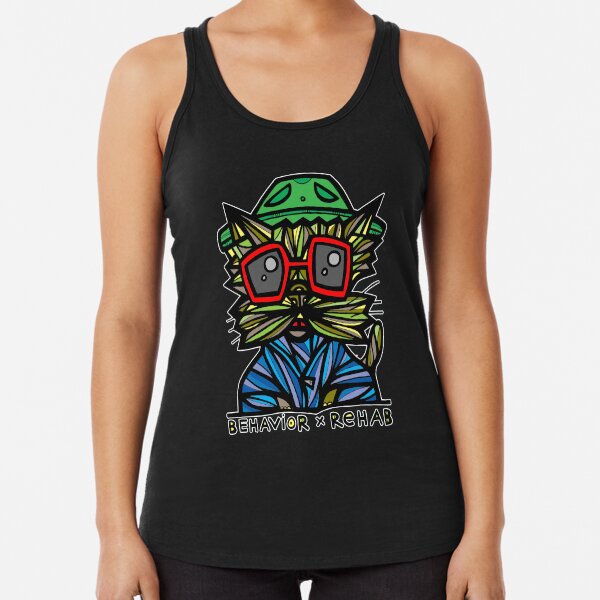 "Behavior Rehab" Racerback Tank Top