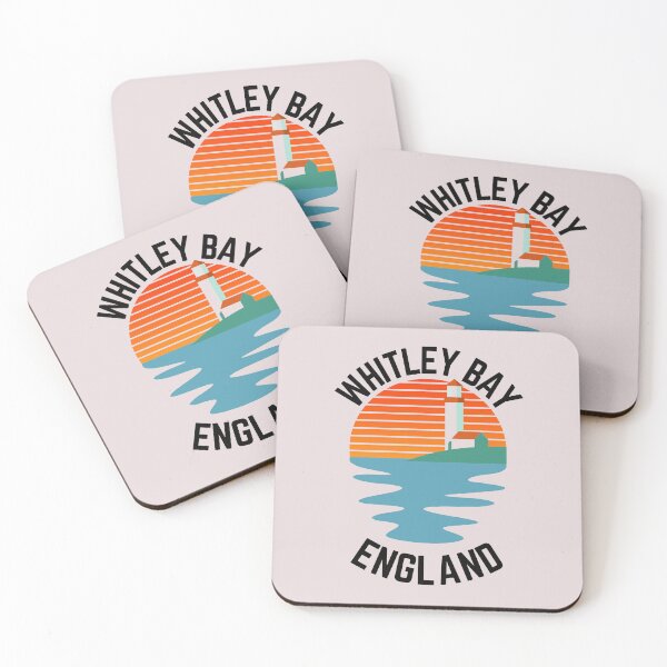 Item preview,  Whitley Bay Sunset Sea Lighthouse England  designed and sold by MerchByCraig.
