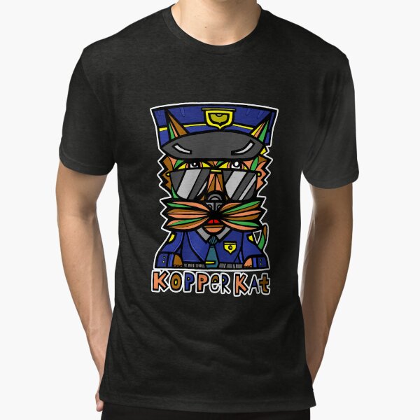 "Kopper Kat" Tri-blend T-Shirt