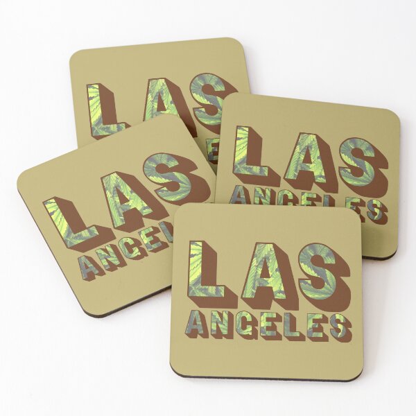 Item preview, Las Angeles Weed Leaves Shadow Text - Marijuana/Pot/420/Cannabis for Stoners and Smokers designed and sold by SteamParliament.