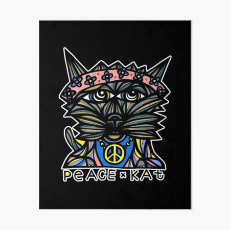 "Peace Kat" Art Board Print