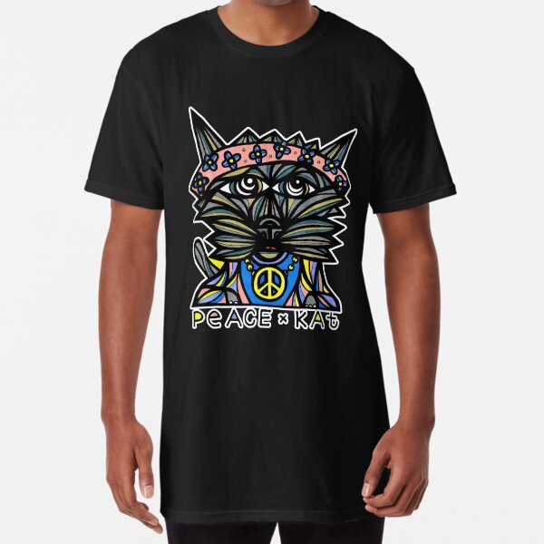 "Peace Kat" Long T-Shirt