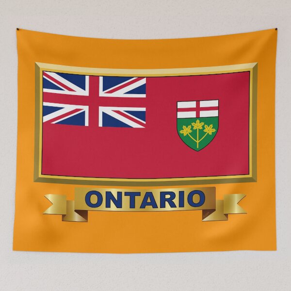 Item preview, ONTARIO Flag Gifts, Phone Cases, Stickers & Products (9) designed and sold by mpodger.