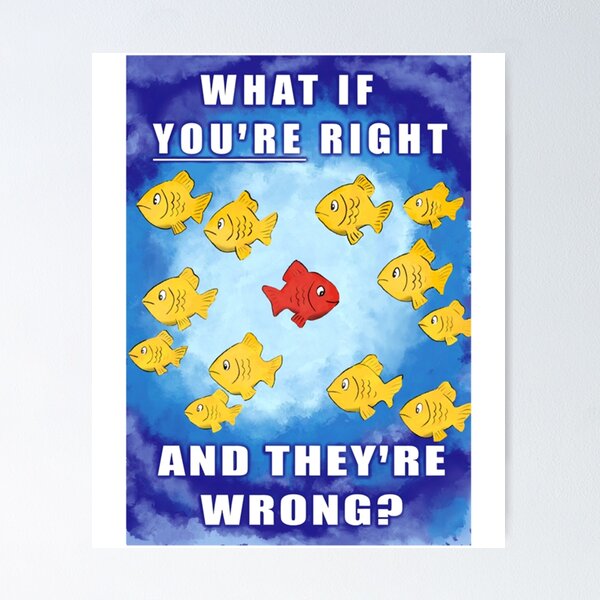 Item preview, What if youre right and theyre wrong  (3) designed and sold by jessideanna.