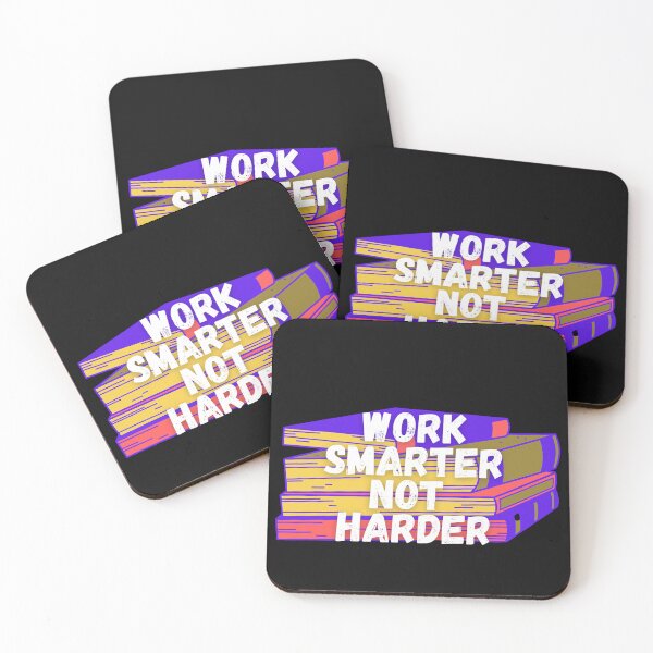 Item preview, work smarter not harder designed and sold by RollingthatD20.