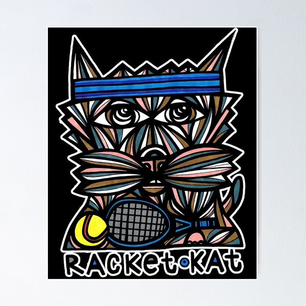 "Racket Kat" Poster