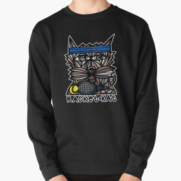 "Racket Kat" Pullover Sweatshirt