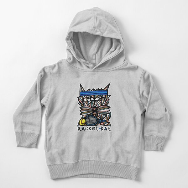 "Racket Kat" Toddler Pullover Hoodie