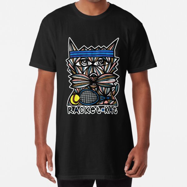 "Racket Kat" Long T-Shirt