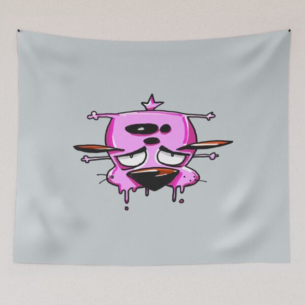 Item preview, Courage the Cowardly Dog™ Splattered   designed and sold by AaliyahKing52.