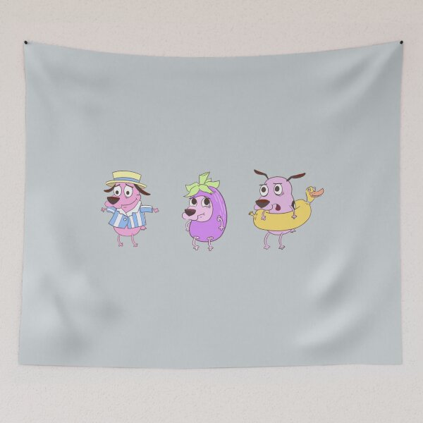 Item preview, courage the cuddly dog set   designed and sold by AaliyahKing52.